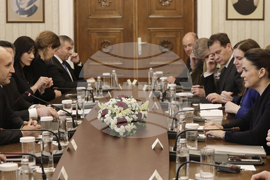 Румен Радев - Каталин Новак - среща