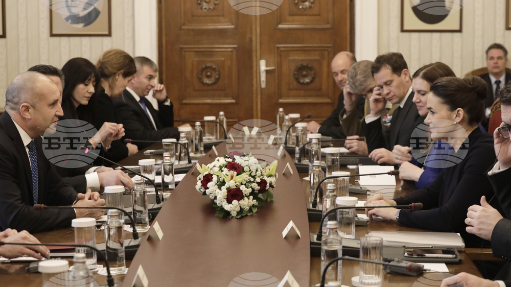 Румен Радев - Каталин Новак - среща