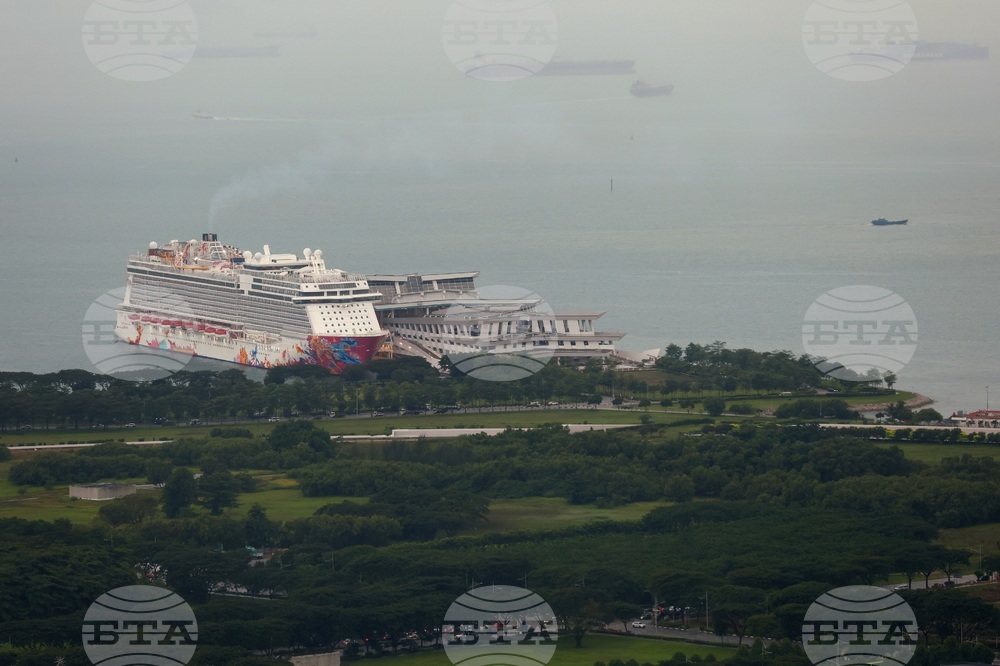 Сингапур - изглед отвисоко