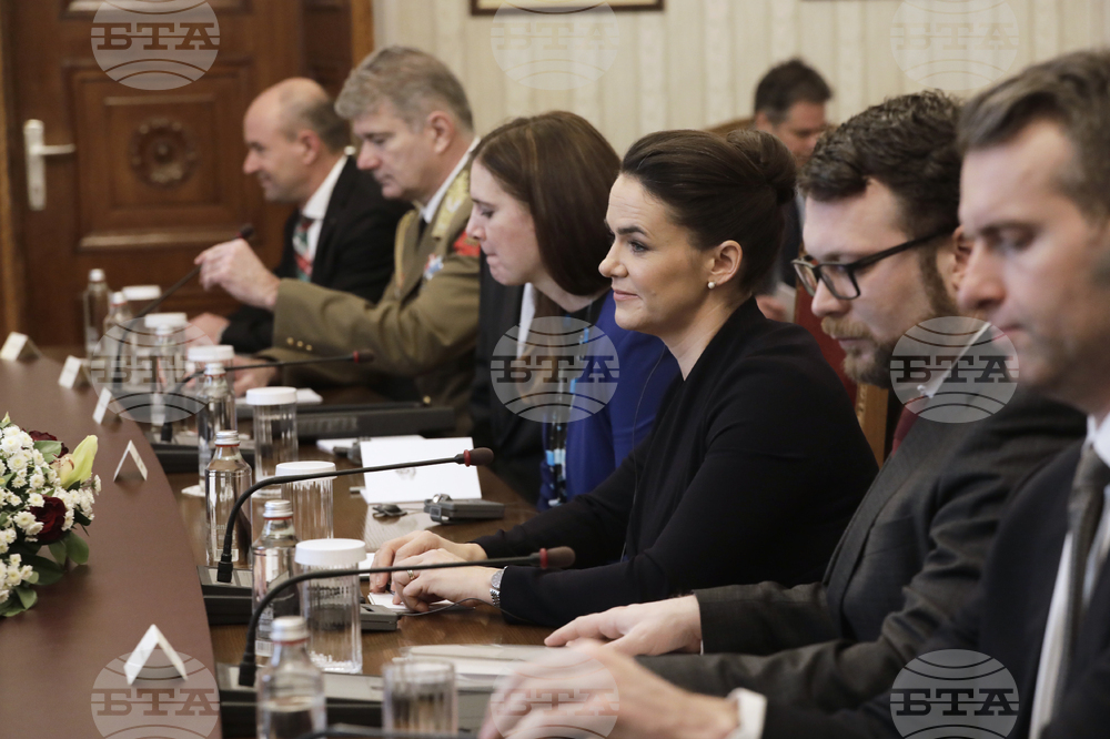 Румен Радев - Каталин Новак - среща