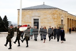 Турция - Илияна Йотова - мавзолей на Мустафа Кемал Ататюрк