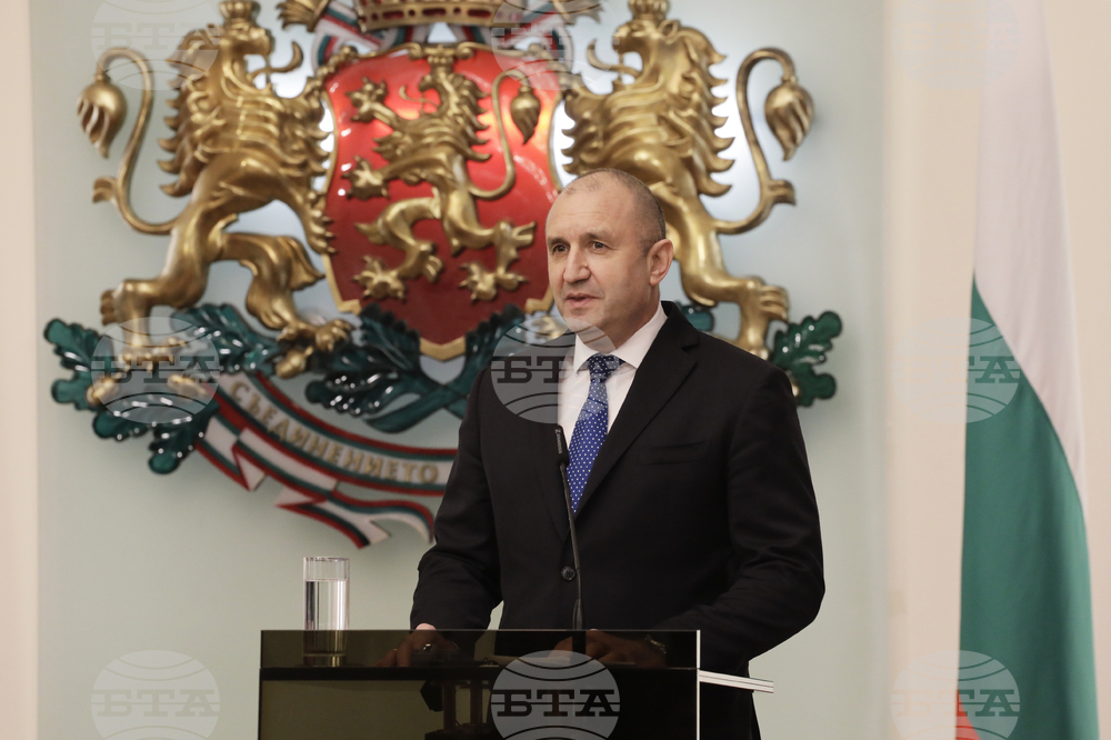 Румен Радев - Каталин Новак - пресконференция