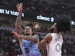 Grizzlies Bulls Basketball