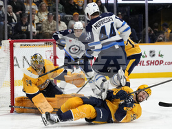 Jets Predators Hockey