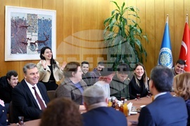 Турция - Илияна Йотова - Анкарски университет - посещение