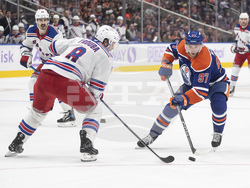 Rangers Oilers Hockey