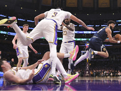 Nuggets Lakers Basketball