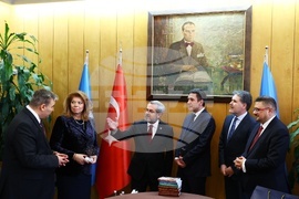 Турция - Илияна Йотова - Анкарски университет - посещение