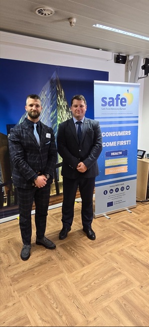 Сдружение за достъпна и качествена храна участва в 9-тата годишна конференция за безопасност на храните в Брюксел организирана от SAFE