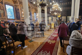 Хасково - храм "Св. св. Архангели Михаил и Гавраил" - литургия