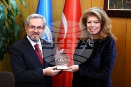 Турция - Илияна Йотова - Анкарски университет - посещение