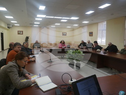 Снимка: Областна администрация Хасково - Заседание на Областната комисия.