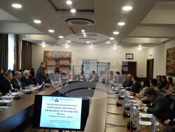 Снимка: Асоциация на индустриалния капитал в България  - Среща на Асоциация на индустриалния капитал в България (АИКБ) с представители на бизнеса от Северна България.                             