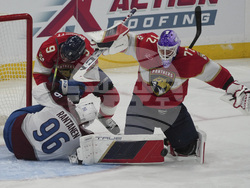 APTOPIX Avalanche Panthers Hockey