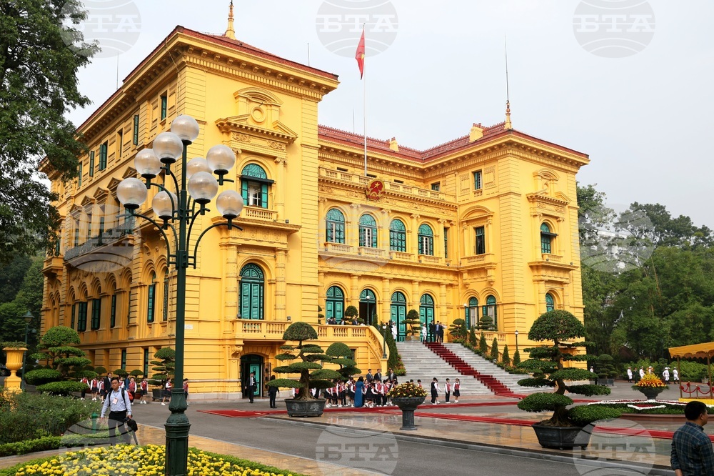 Виетнам - Румен Радев - Лъонг Къонг - официално посрещане