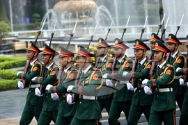 Виетнам - Румен Радев - Лъонг Къонг - официално посрещане