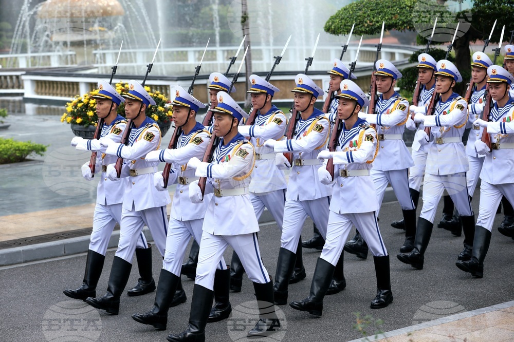 Виетнам - Румен Радев - Лъонг Къонг - официално посрещане