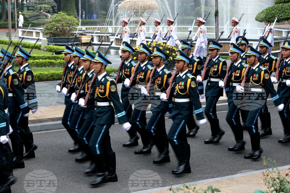 Виетнам - Румен Радев - Лъонг Къонг - официално посрещане