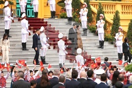 Виетнам - Румен Радев - Лъонг Къонг - официално посрещане