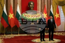 Виетнам - Румен Радев - Лъонг Къонг - официално посрещане