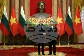 Виетнам - Румен Радев - Лъонг Къонг - официално посрещане