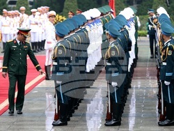 Виетнам - Румен Радев - Лъонг Къонг - официално посрещане