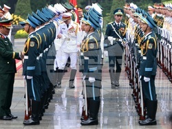 Виетнам - Румен Радев - Лъонг Къонг - официално посрещане