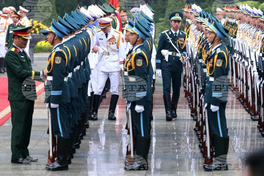 Виетнам - Румен Радев - Лъонг Къонг - официално посрещане