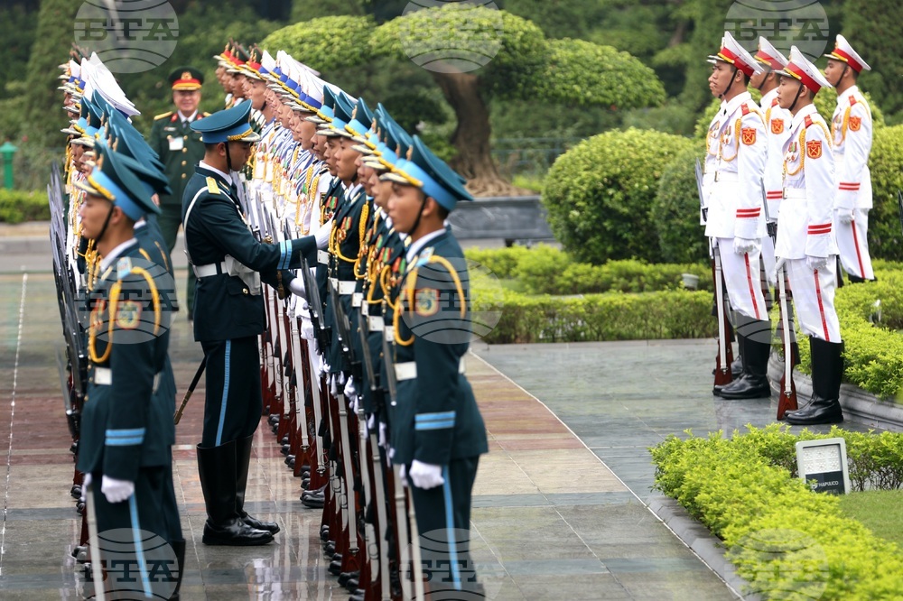 Виетнам - Румен Радев - Лъонг Къонг - официално посрещане