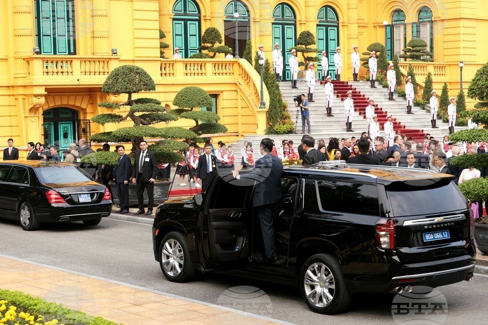 Виетнам - Румен Радев - Лъонг Къонг - официално посрещане
