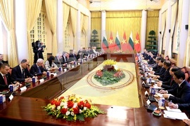 Виетнам - Румен Радев - Лъонг Къонг - пленарна среща