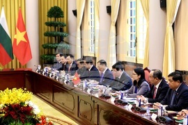 Виетнам - Румен Радев - Лъонг Къонг - пленарна среща