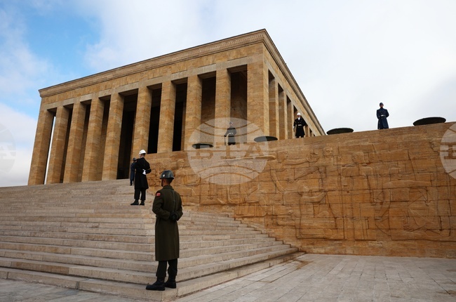 Vice President Iliana Iotova Lays Wreath at Atatürk Mausoleum
