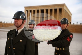 Vice President Iliana Iotova Lays Wreath at Atatürk Mausoleum