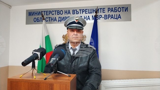 Намаляване на пътните произшествия на седмична база отчитат от полицията във Враца 