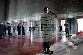 Vice President Iliana Iotova Lays Wreath at Atatürk Mausoleum