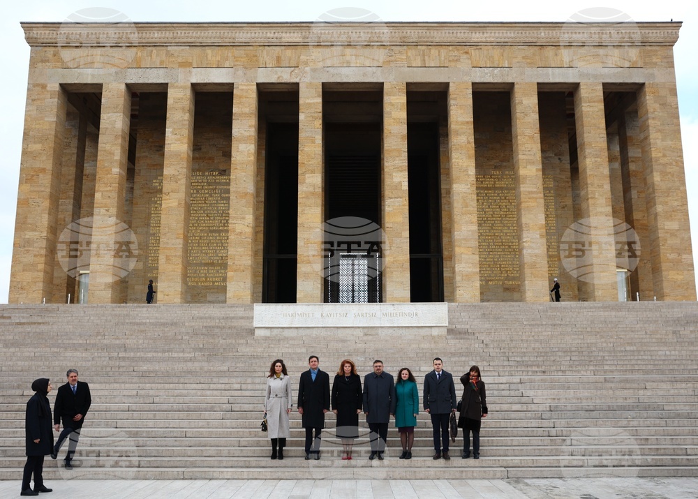 Vice President Iliana Iotova Lays Wreath at Atatürk Mausoleum