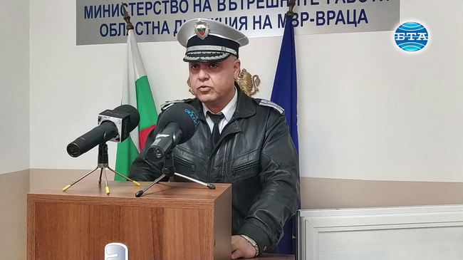 Намаляване на пътните произшествия на седмична база отчитат от полицията във Враца
