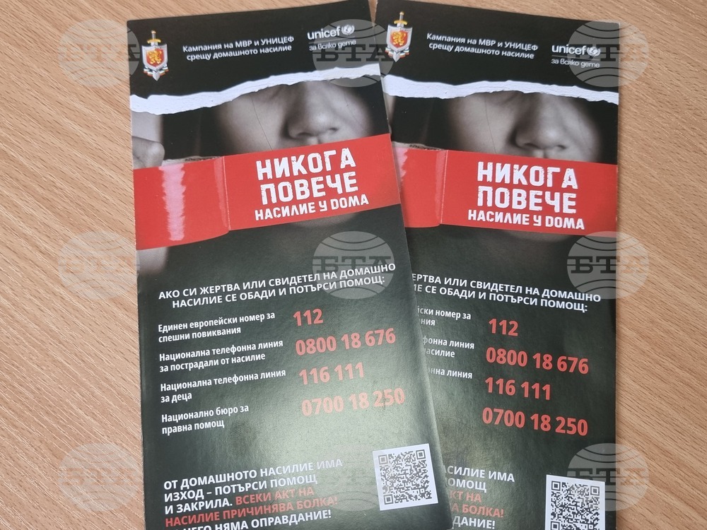 Плевен - домашно насилие - пресконференция