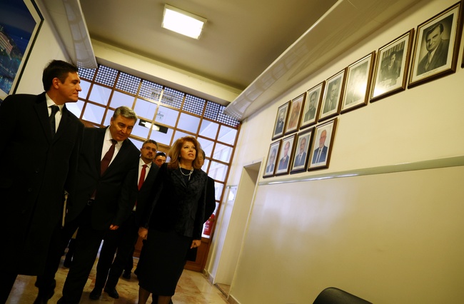 VP Iotova Meets Lecturers, Students from Bulgarian Language and Literature Department at Ankara University