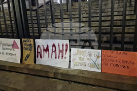 Международен ден за елиминиране на насилието срещу жени - протест