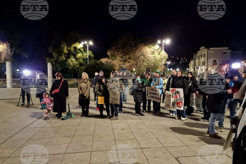 Десетки излязоха на протестно шествие в Пловдив в днешния Международен ден за елиминиране на насилието над жени