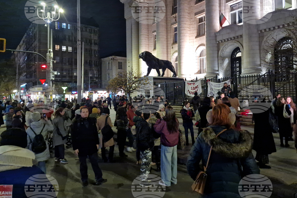 Protest March in Central Sofia Expresses Support for Girls and Women Victims of Violence
