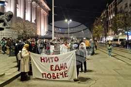 Международен ден за елиминиране на насилието срещу жени - протестно шествие