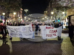 Международен ден за елиминиране на насилието срещу жени - протестно шествие