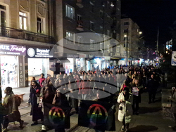 Международен ден за елиминиране на насилието срещу жени - протестно шествие