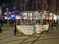 Международен ден за елиминиране на насилието срещу жени - протестно шествие