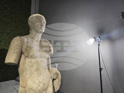  Петрич - Исторически музей - мраморна статуя - "Хераклея Синтика"