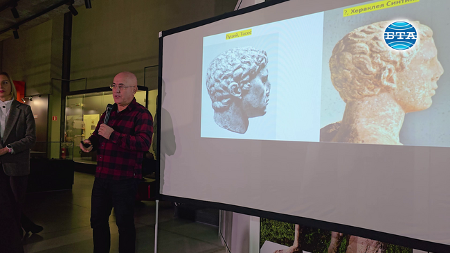 Един от внуците на Октавиан Август - Гай или Луций, е изобразен на откритата през лятото първа статуя в античния град Хераклея Синтика