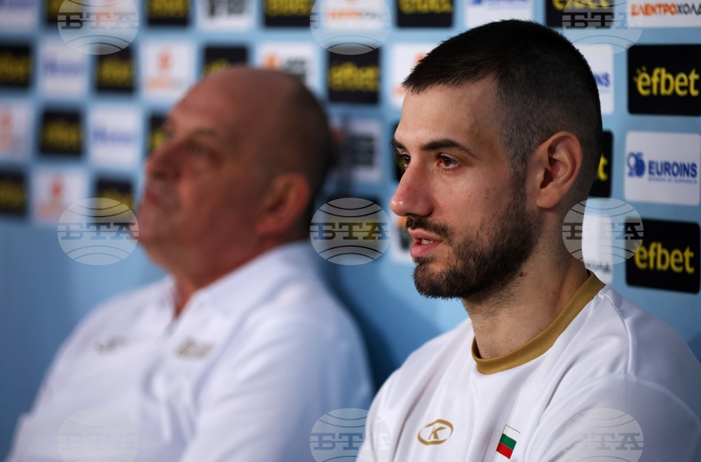 Ботевград - баскетбол - България - Черна гора - пресконференция